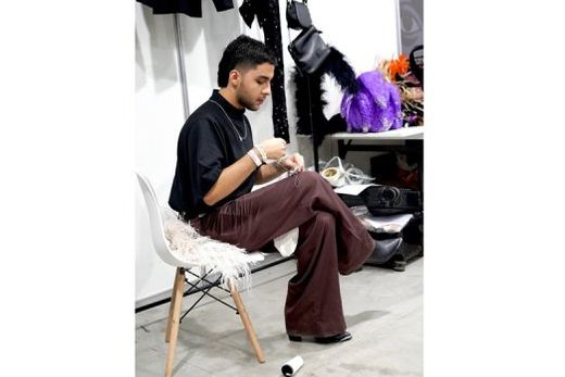 De Matão para a SPFW. Lucas Adriano contribuiu com seu talento nos desfiles de Walério Araújo e Weider Silveiro