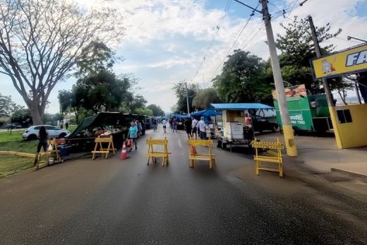 Na Avenida Francisco Mastropietro. "Destacamos o espaço maior para circulação de pessoas e o menor impacto no trânsito das vias adjacentes", disse o secretário Willian Bassi