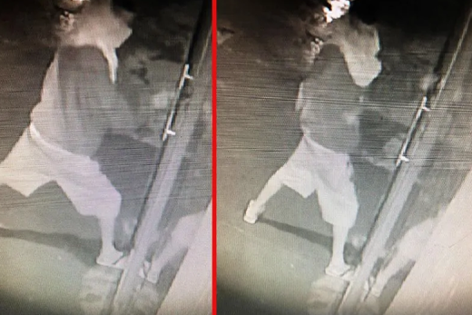 Furto em loja. Ladrão foi flagrado por câmeras de segurança