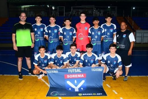 Equipe de futsal Sub-20 da Sorema treina às segundas-feiras
