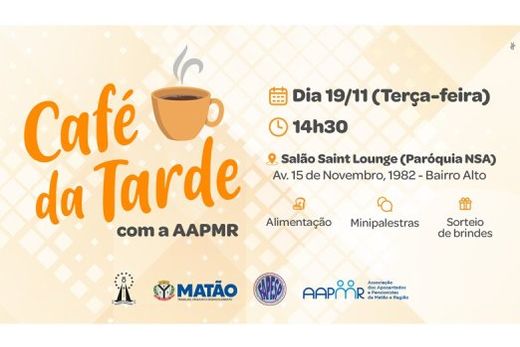 Associação dos Aposentados promove Café da Tarde