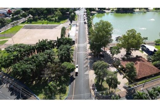 A 'Rua do Esquenta - Alaor Prado'. Escolha da via leva em consideração o baixo fluxo de veículos nos horários propostos