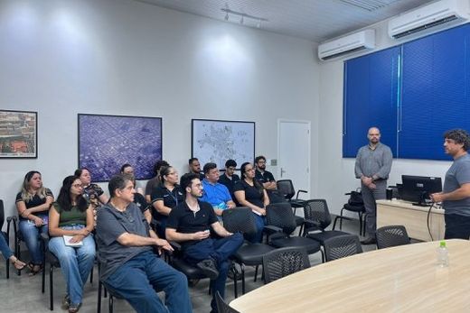 Na Prefeitura. Capacitação técnica aconteceu no último dia 6