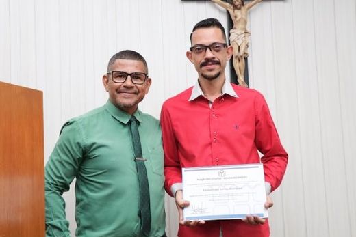 Carmo e Ezequiel. Estudante foi selecionado para representar a Diretoria de Ensino de Araraquara e de São Paulo