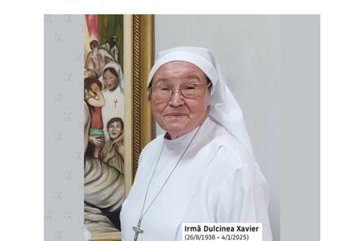 Irmã Dulcinea Xavier faleceu neste sábado (4), aos 86 anos