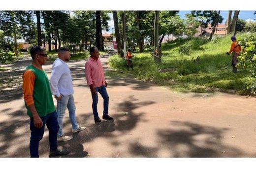 Secretários Adauto Lavezo e Geraldo Lesbão Meira (Mineiro) acompanharam os trabalhos realizados nesta segunda-feira (6)
