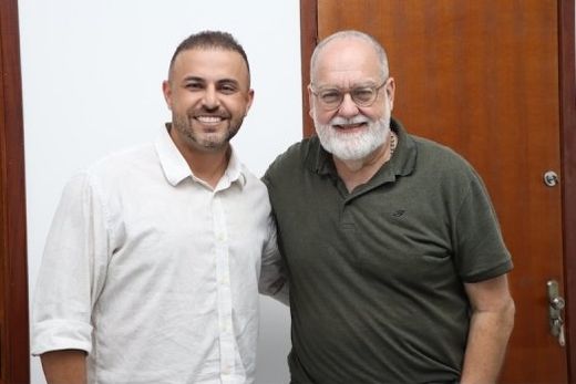 André Saglia e Paulo Bernardi. Início de um diálogo que promete avanços significativos para a classe contábil