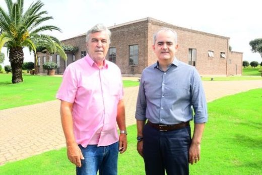 Márcio Camargo e Júlio Ponte. O diretor de negócios e o diretor executivo da Terral Agro, em entrevista para A Comarca, comentaram diversos aspectos sobre a TBeef