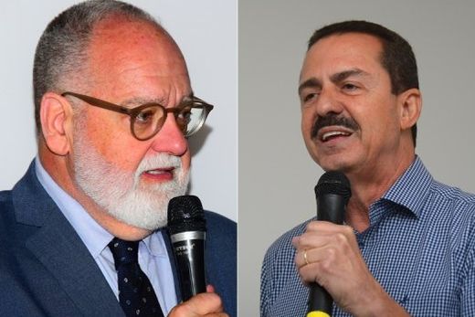 Paulo Bernardi e Itamar Borges. Destaque para a importância da Predilecta Alimentos para a economia regional e paulista