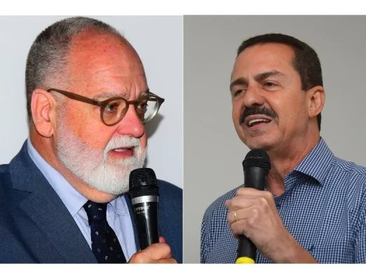 Paulo Bernardi e Itamar Borges. Destaque para a importância da Predilecta Alimentos para a economia regional e paulista