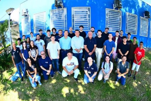 Ingressantes. Os estudantes recepcionados são da 6ª Turma de Desenvolvimento de Software Multiplataforma e da 13ª Turma de Análise de Processos Agroindustriais