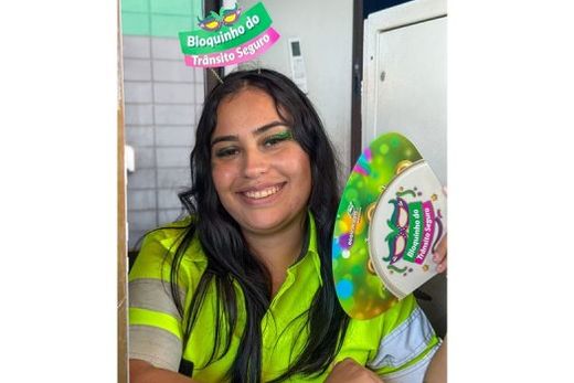 Bloquinho do Trânsito Seguro. Campanha visa sensibilizar motoristas sobre os riscos de beber e dirigir e reforça a importância de escolhas responsáveis no trânsito