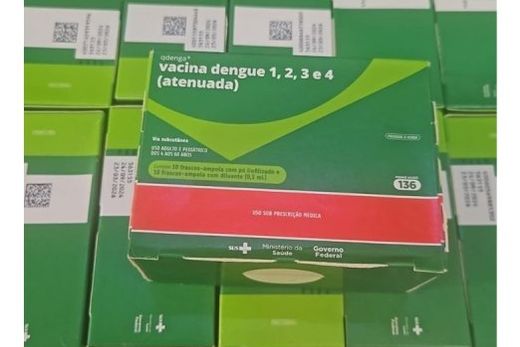 Imunizante. A Prefeitura de Matão recebeu 1.786 doses da vacina contra dengue ? a Qdenga