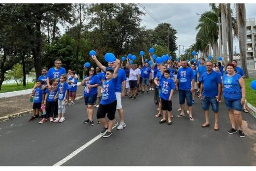 Caminhada. O percurso seguirá pelo entorno da Avenida Bortolo Biava com destino ao Ginásio de Esportes 'Décimo Chiozzini'