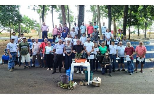 Na Matinha do Bosque. Treinamento foi realizado na última sexta-feira (4)