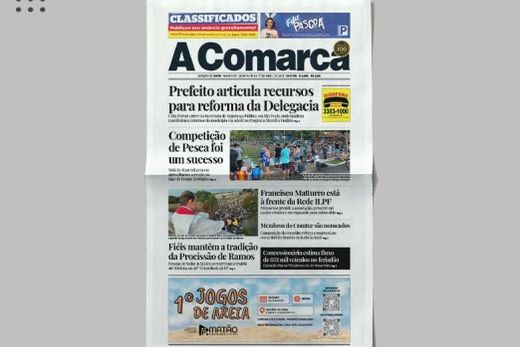 A Comarca. Entre os destaques: Prefeito articula recursos para reforma da Delegacia