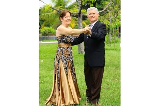 Carlos Groggia e sua esposa Silvia. Foi vereador e vice-prefeito, mas seu grande legado foi ter ajudado a muitas pessoas