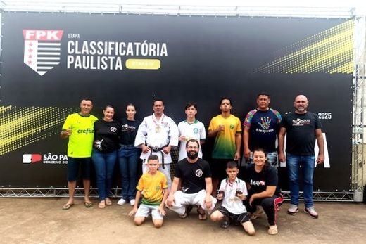 Pela 4ª Etapa Classificatória. No último dia 19, equipe conquistou duas medalhas de ouro, uma de prata e quatro de bronze
