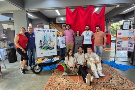No 'Dia Mundial do Livro'. EE 'José Carlos Pinotti' contou na inauguração da sua Sala de Leitura com o Programa Pescar, Carriola do Saber e Grupo Matão+Verde