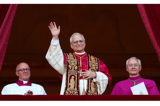 O novo papa. Robert Francis Prevost foi eleito nesta quinta-feira (8), após a terceira votação do dia