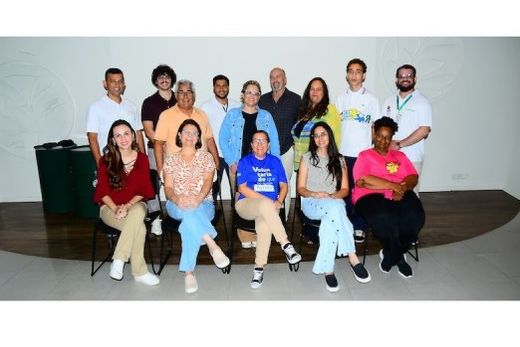 No auditório da Citrosuco. Desde abril de 2023, equipe do PVE-Graduado desenvolve ações pela melhoria da educação na rede pública municipal e instiga o Mobi-Matão a praticar a mesma missão