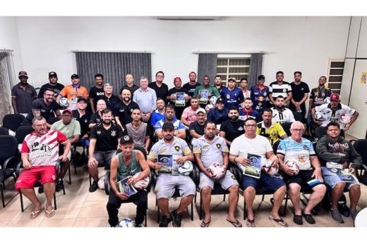 Lançamento da 2ª Divisão. Durante a cerimônia, clubes receberam novas bolas oficiais e as carteirinhas dos atletas inscritos para a temporada 2025