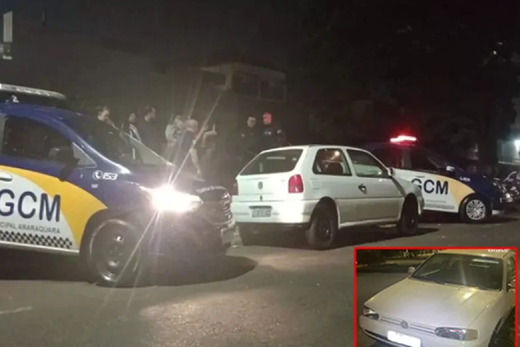 Em Araraquara. Carro furtado foi localizado durante patrulhamento preventivo e ostensivo