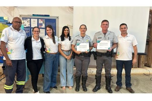 Maio Amarelo. Ações voltadas à conscientização e prevenção de acidentes de trânsito foram realizadas