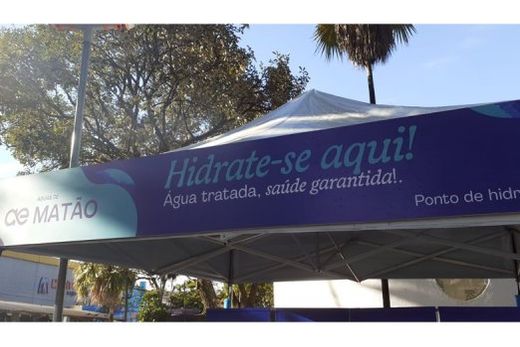 Águas de Matão estará no local distribuindo gratuitamente copos com água à população, das 8h às 16h