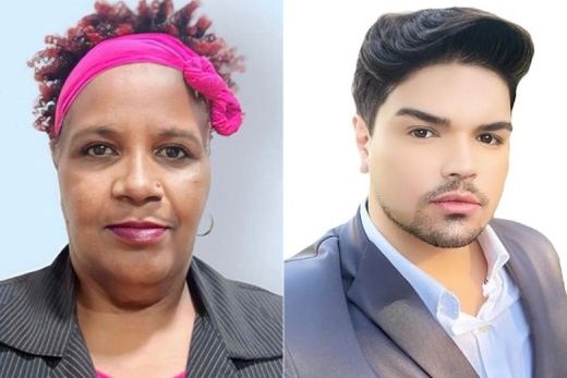 Ana Maria Ignácio (conselheira tutelar) e Aparecido Renan Vicente (psicólogo)