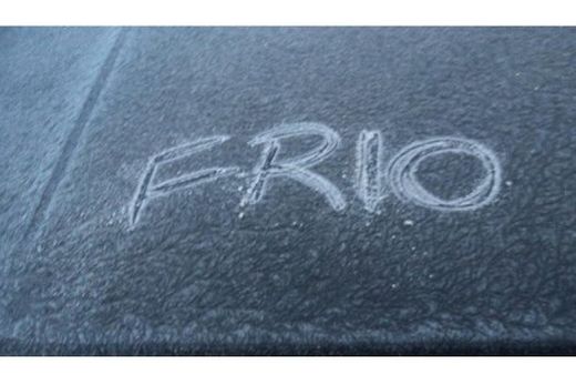 Frente fria derruba temperaturas na região