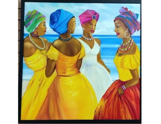 Obras. Artista propõe uma reflexão sobre a mulher - em suas diversas etnias - e a realidade social