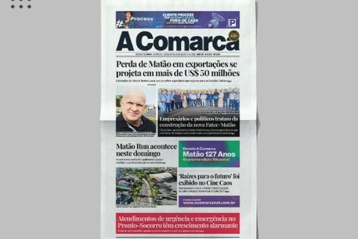A Comarca: Entre os destaques: Perda de Matão em exportações se projeta em mais de US$ 50 milhões