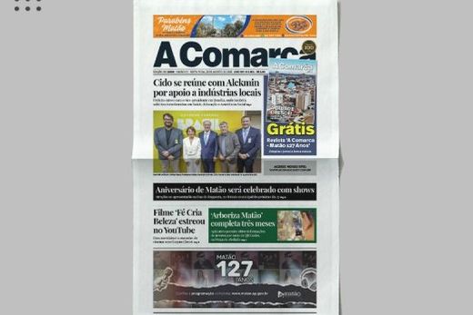 A Comarca. Entre os destaques: Cido se reúne com Alckmin por apoio a indústrias locais