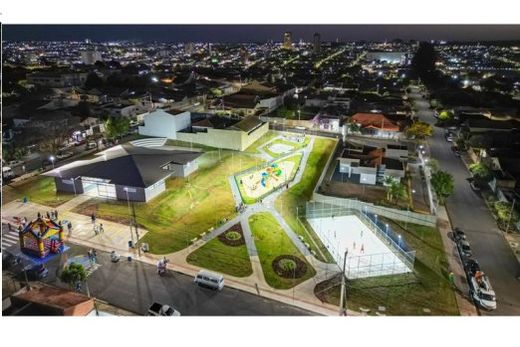 Localizado na Rua Pedro Bigal, esquina com a Avenida Santo Antônio,  espaço será utilizado para atividades de lazer, cursos, oficinas culturais e eventos comunitários
