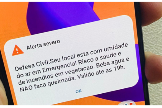 Defesa Civil emite alerta para baixa umidade do ar em Matão e região