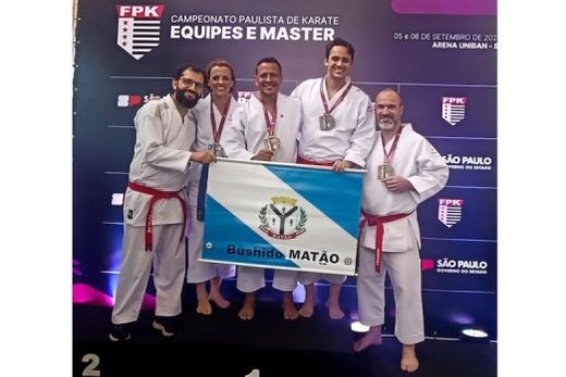 Em São Paulo, na Arena Uniban. Weslei Moraes, Érica Carvalho, Marcelo Sobrinho e Rodrigo Mendonça