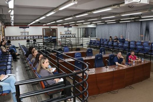 No plenário. Capacitação aconteceu no último dia 9