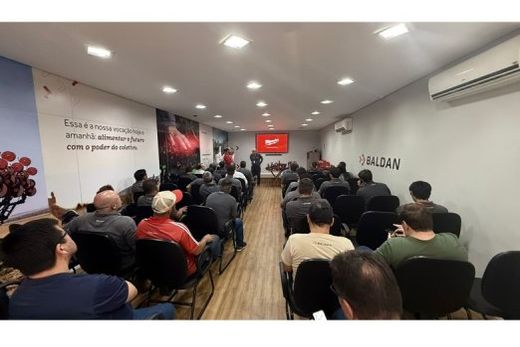 Milwaukee promoveu um workshop exclusivo para os colaboradores da Baldan no último dia 12