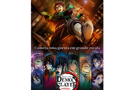 'Demon Slayer: Kimetsu no Yaiba - Castelo Infinito' continua em cartaz