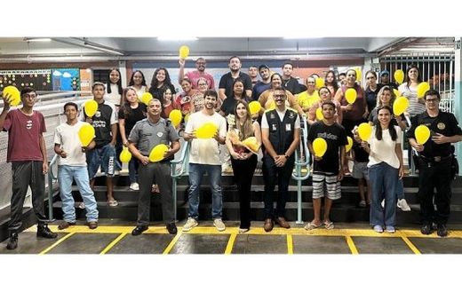 Na noite da terça-feira (16). Palestra foi desenvolvida na EE 'Antônio Comar'