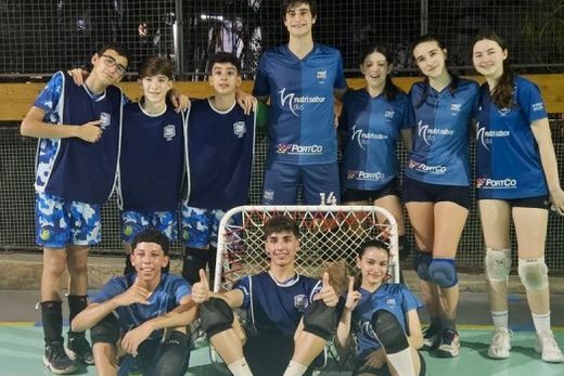 A equipe M18. Bicampeonato foi conquistado em parceria com a equipe Tribotekokatu