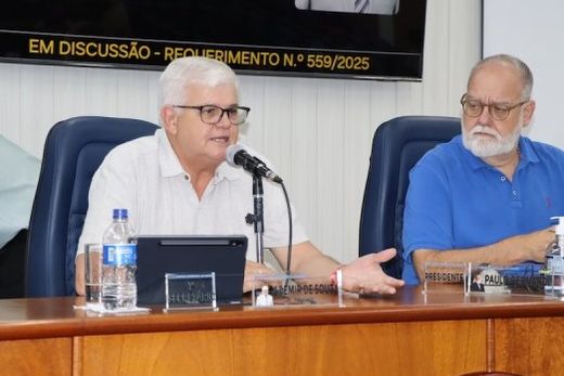Ademir de Souza. Vereador ressaltou que obra tem importância estratégica para Matão