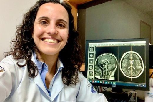 A radiologista Jaicer Rolo. Sob sua liderança, o Serviço de Imagem do Hospital alcança marcas impressionantes