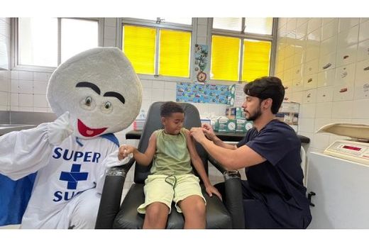 O "Dia D" da Campanha de Multivacinação foi realizado no último sábado (18)