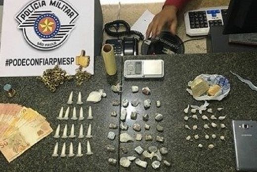 Três são detidos por tráfico no Bosque