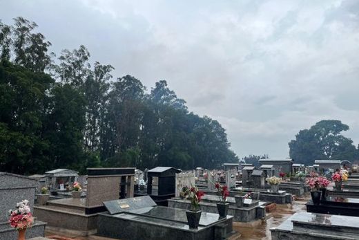 No Cemitério. Serviços de limpeza, pintura, colocação de placas e fotos podem ser realizados até o sábado (1º)