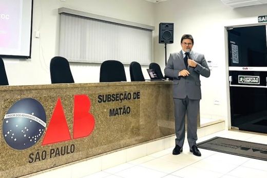Vilson Corbo Júnior. Advogado desenvolveu o tema