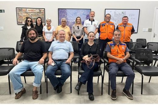 Durante a reunião, técnicos e gestores públicos das duas cidades compartilharam experiências