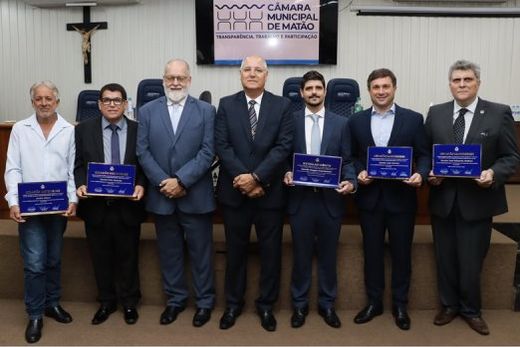 Na Câmara. Homenagens foram feitas no último dia 6